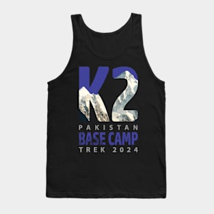 K2 base camp trek 2024 Tank Top